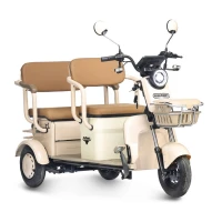 Электротрицикл Rutrike Gelbert Atlas 48V/60V 600Вт Бежевый